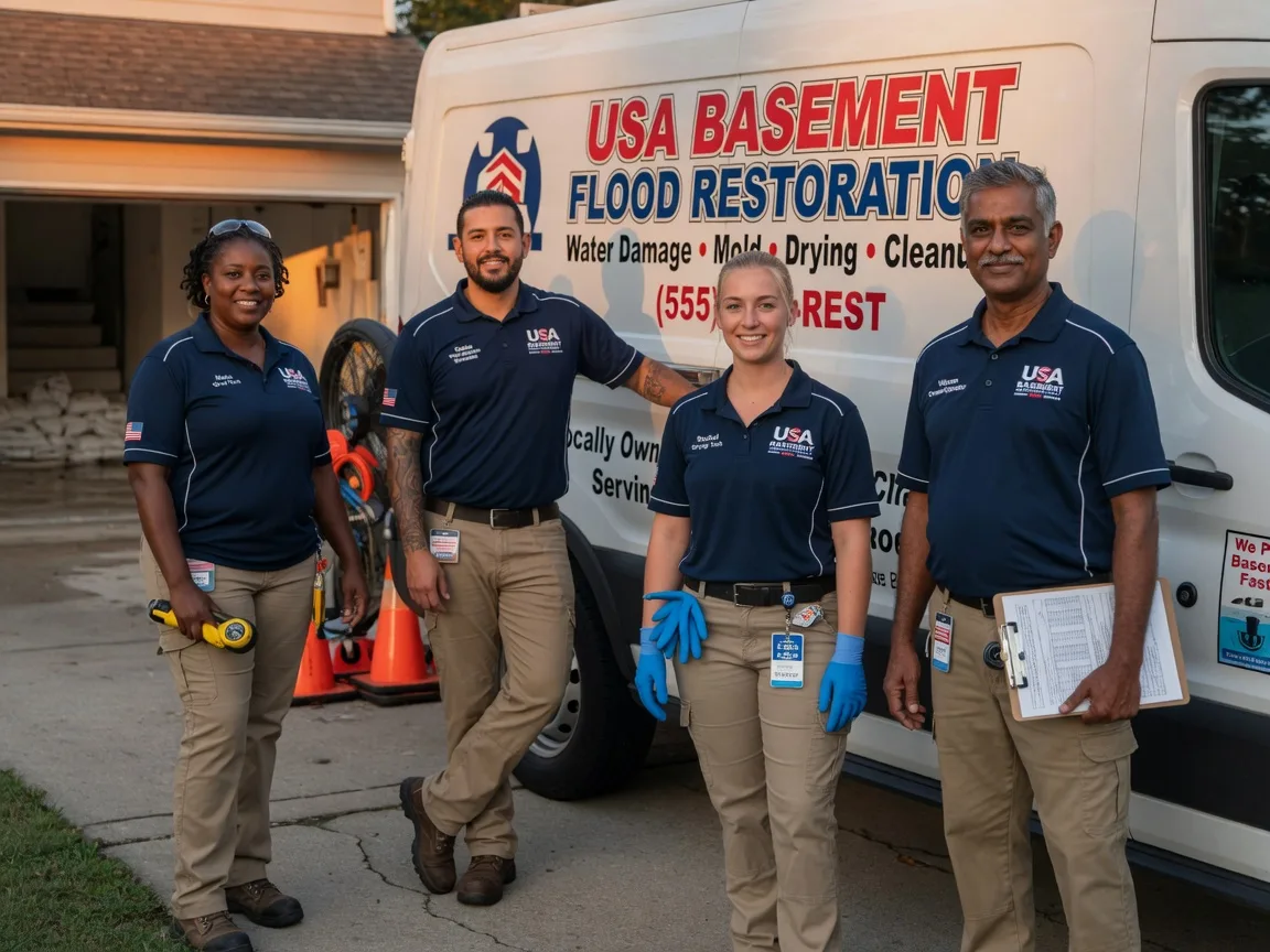 Basement Flood Cleanup company in Sturtevant, WI